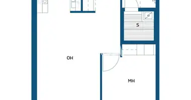 1 bedroom apartment in Helsinki sub-region, Finland