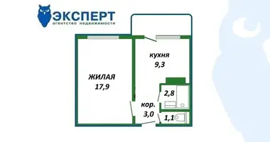 Mieszkanie 1 pokój w Dzierżyńsk, Białoruś