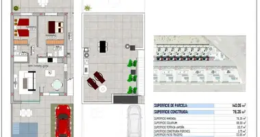 Villa 2 bedrooms in Pulpi, Spain
