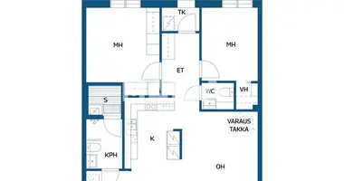 2 bedroom apartment in Jyväskylä sub-region, Finland