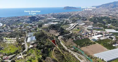 Plot of landin Alanya, Turkey