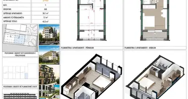 Studio apartment 1 bedroom in Golem, Albania
