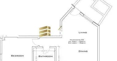 Wohnung 1 Schlafzimmer in Mosta, Malta