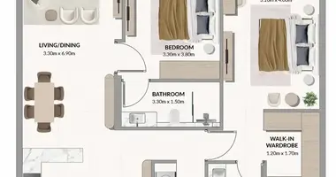 2 bedroom apartment in Dubai, United Arab Emirates