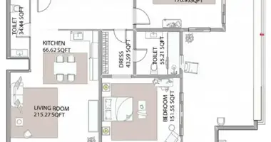 Wohnung 2 Schlafzimmer in Adschman, Vereinigte Arabische Emirate