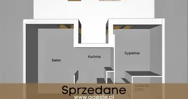 Apartamento 2 habitaciones en Smolice, Polonia