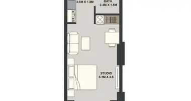 Studio in Dubai, Vereinigte Arabische Emirate