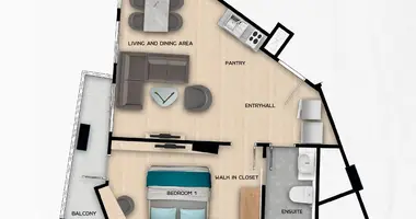 Appartement 1 chambre dans Rawai, Thaïlande