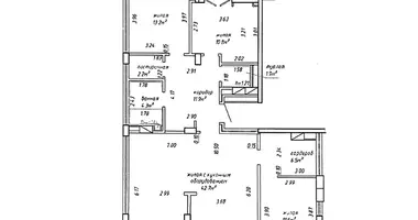 4 room apartment in Minsk, Belarus
