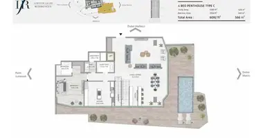 Ático Ático 4 habitaciones en Dubái, Emiratos Árabes Unidos