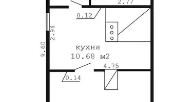 House in Staroje Sialo, Belarus