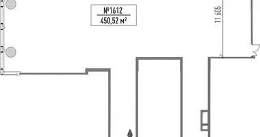 Oficina 451 m² en Moscú, Rusia