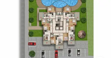 Квартира 2 комнаты в Махмутлар, Турция