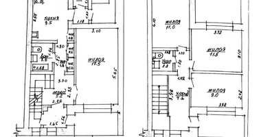 Apartamento 4 habitaciones en Viezy, Belarús