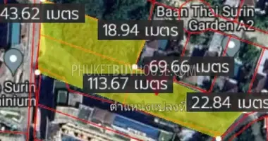 Grundstück in Ban Bang Thao, Thailand