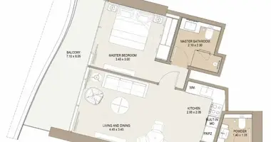 1 bedroom apartment in Dubai, United Arab Emirates