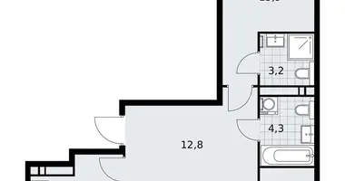 Appartement 3 chambres dans Kommunarka, Russie