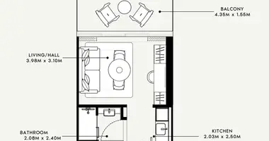 Studio 1 zimmer in Dubai, Vereinigte Arabische Emirate