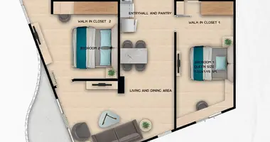 Wohnung 2 zimmer in Rawai, Thailand