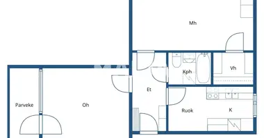 Mieszkanie 2 pokoi w Helsinki sub region, Finlandia