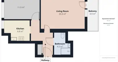 Wohnung 2 zimmer in Posen, Polen