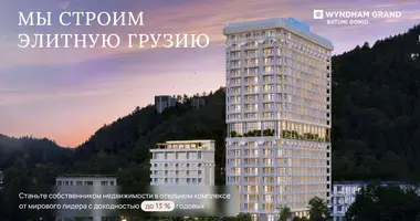 Guaranteed income of 10% per annum. Wyndham Grand Residences hotel rooms. dans Batoumi, Géorgie