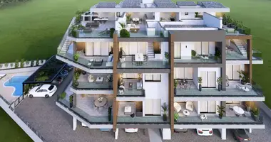 Apartamento 2 habitaciones en Demos Agiou Athanasiou, Chipre