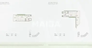 Квартира 1 комната в Дубай, ОАЭ