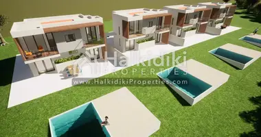 Villa 3 rooms in Kassandra Municipality, Greece