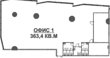Офис 363 м² в Москва, Россия