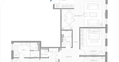 Appartement 3 chambres dans Moscou, Russie