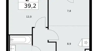 Квартира 2 комнаты в район Коммунарка, Россия