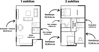 House in Vilnius, Lithuania
