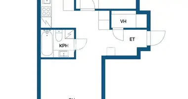 1 bedroom apartment in Nurmijarvi, Finland