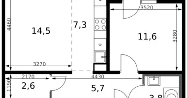 Квартира 2 комнаты в Ленинский городской округ, Россия