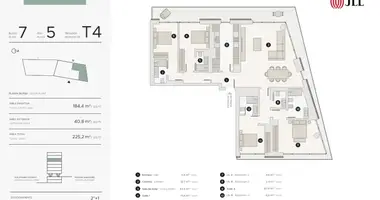 Квартира 4 спальни в Alvalade, Португалия