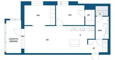 Apartamento en Tampere sub region, Finlandia