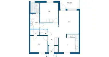 Apartamento en Kempele, Finlandia