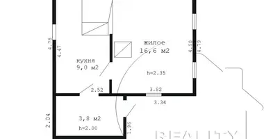 House in Muchaviecki sielski Saviet, Belarus