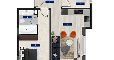 Appartement 3 chambres dans Alanya, Turquie