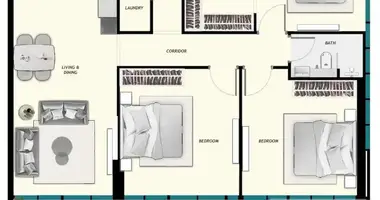3 bedroom apartment in Dubai, United Arab Emirates