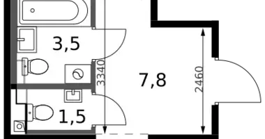 Квартира 2 комнаты в Ленинский городской округ, Россия