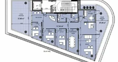 Bureau 400 m² dans Limassol, Chypre