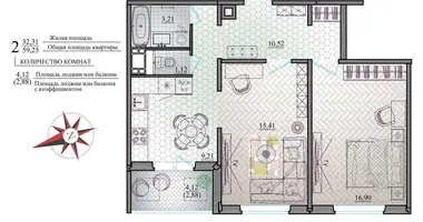 Квартира 2 комнаты в Могилёв, Беларусь