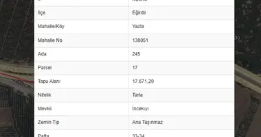 Grundstück in Sevincbey, Türkei