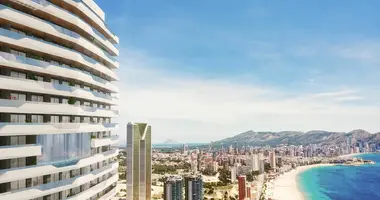 Mieszkanie 3 pokoi w Benidorm, Hiszpania