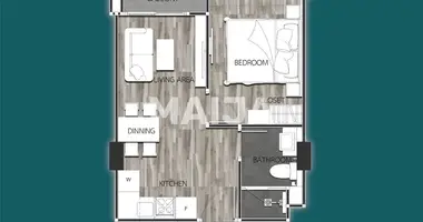 Apartamento en Pattaya City, Tailandia