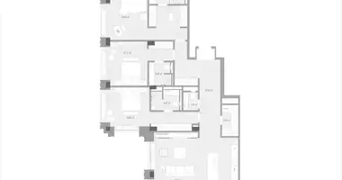 Квартира 3 комнаты в Москва, Россия