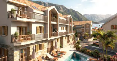 Apartamento 2 habitaciones en Risan, Montenegro