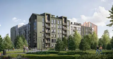 Apartamento 2 habitaciones en Kalodziscanski sielski Saviet, Belarús